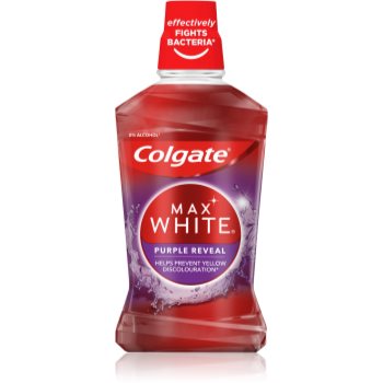 Colgate Max White Purple Reveal apa de gura pentru albire - imagine 2